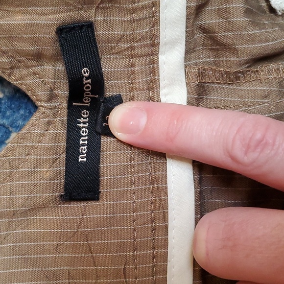 Nanette Lepore paper bag shorts - Picture 2 of 4